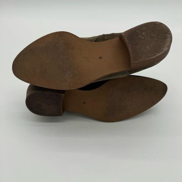 Madewell 1937 Sage Pull On Zip Suede Leather Western Casual Bootie size 9 - Picture 4 of 7